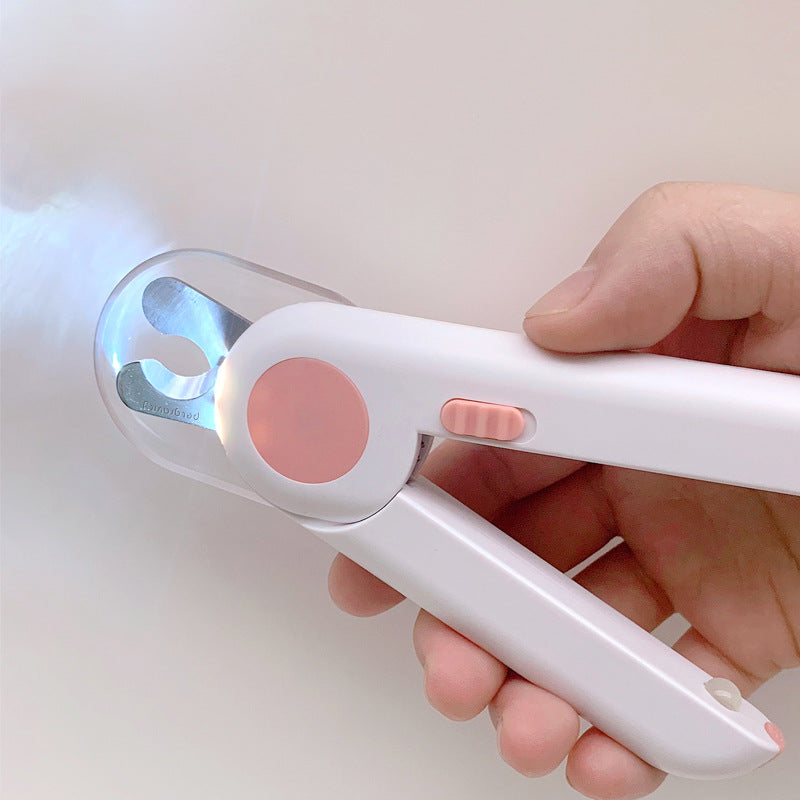 LED Pet Nail Clippers with Safety Guard