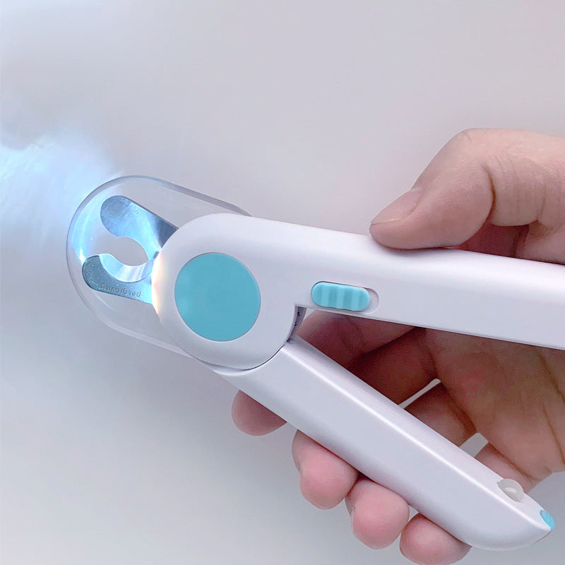 LED Pet Nail Clippers with Safety Guard